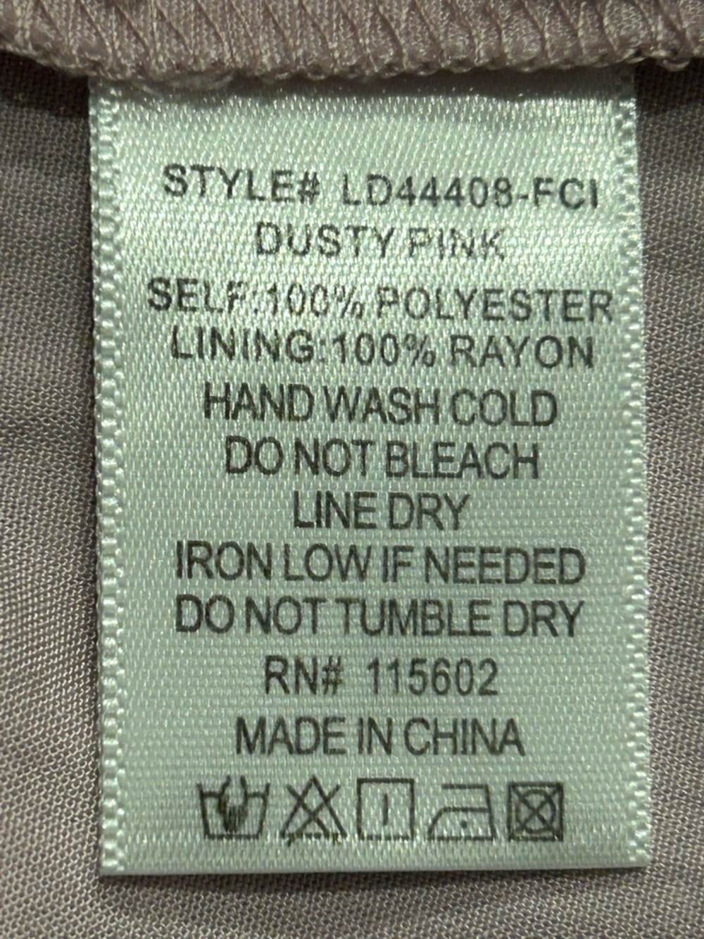 Lush Blush Floral Long Sleeve Smocked-Waist Maxi Dress - Picture 7 of 8